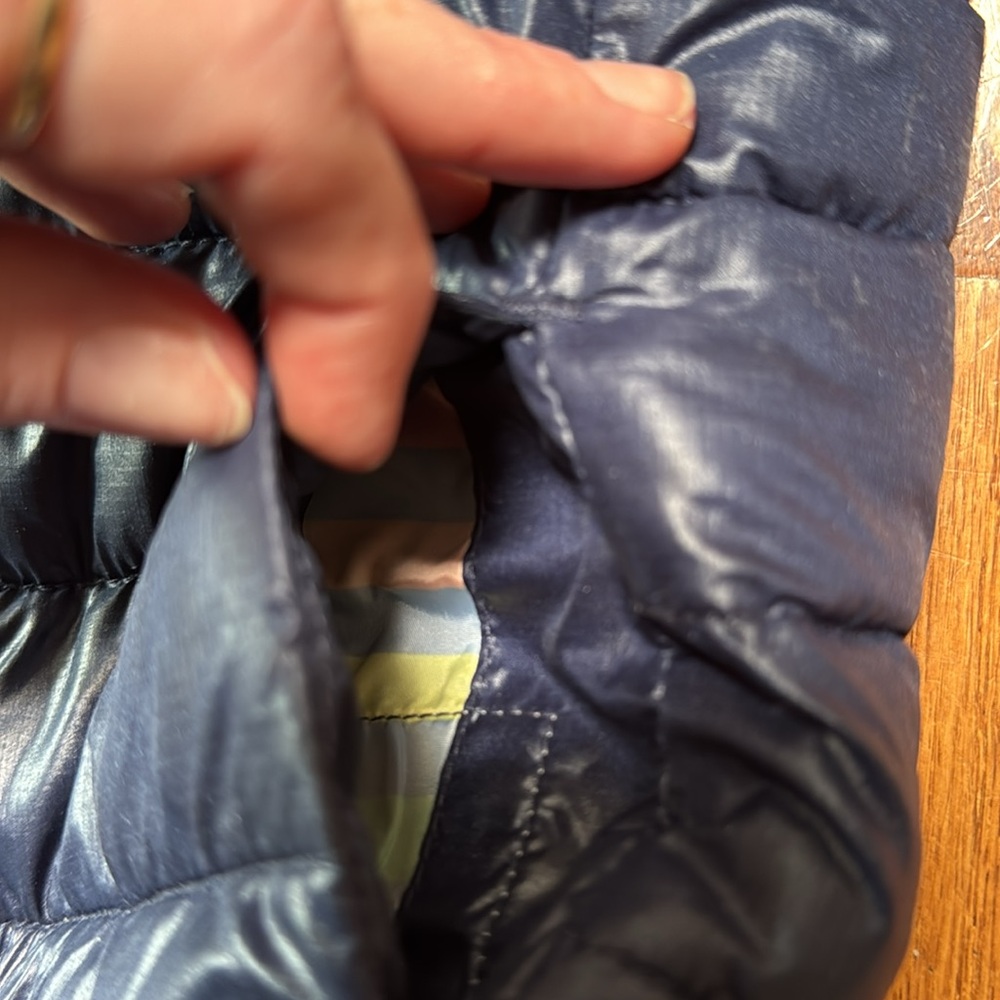 Primary Navy Blue Puffer Vest - Picture 3 of 5